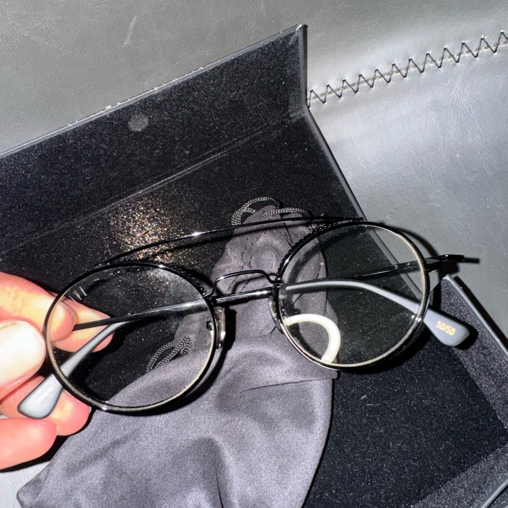 9Five, glasses, Black